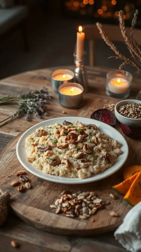creamy mushroom risotto recipe