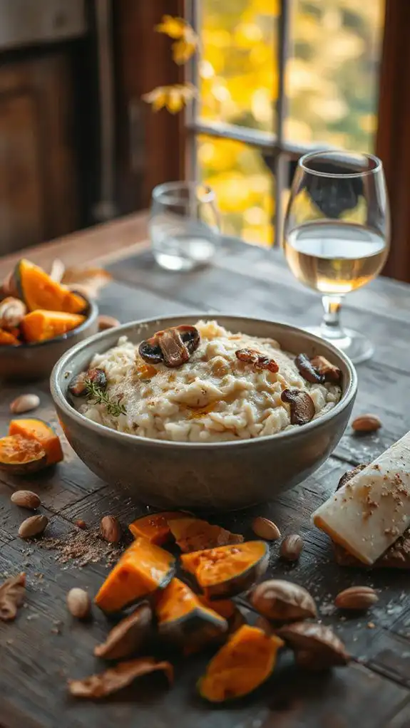 creamy mushroom risotto recipe