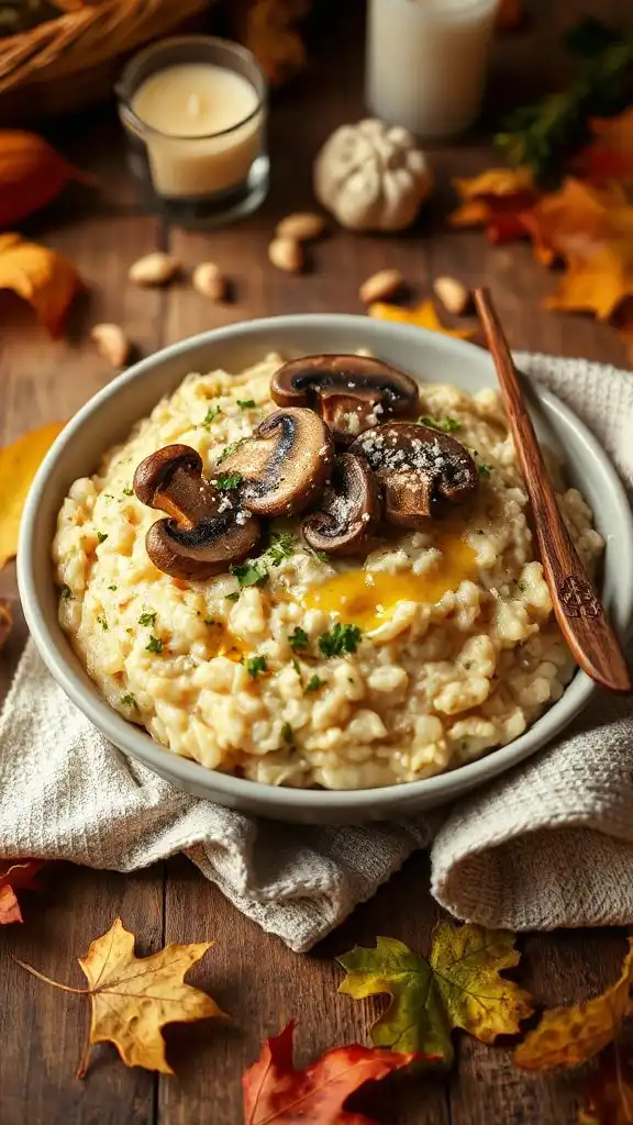 creamy mushroom risotto recipe