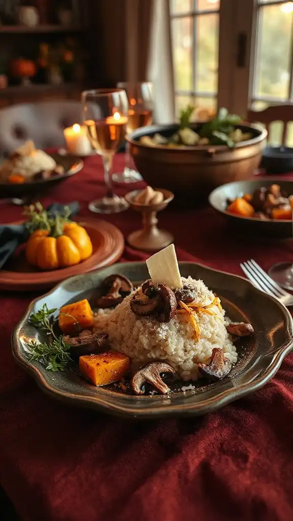creamy mushroom risotto recipe