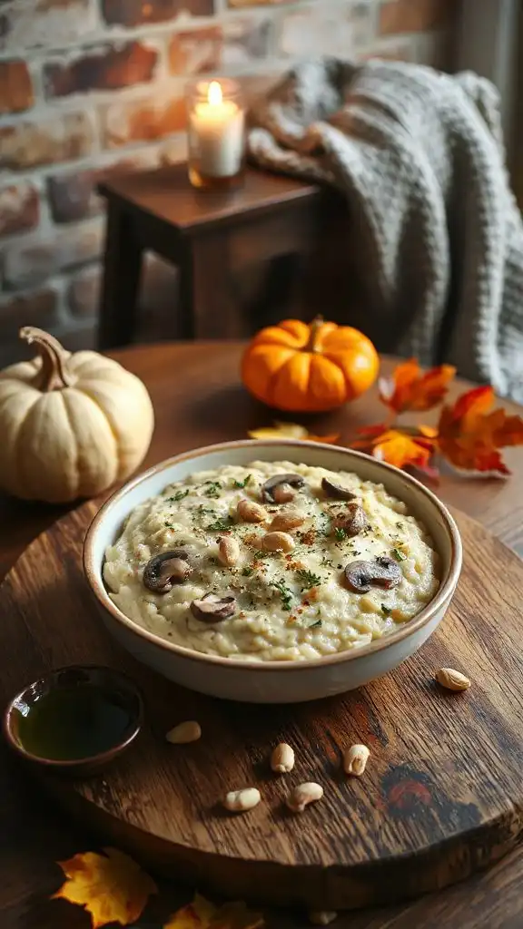 creamy mushroom risotto recipe
