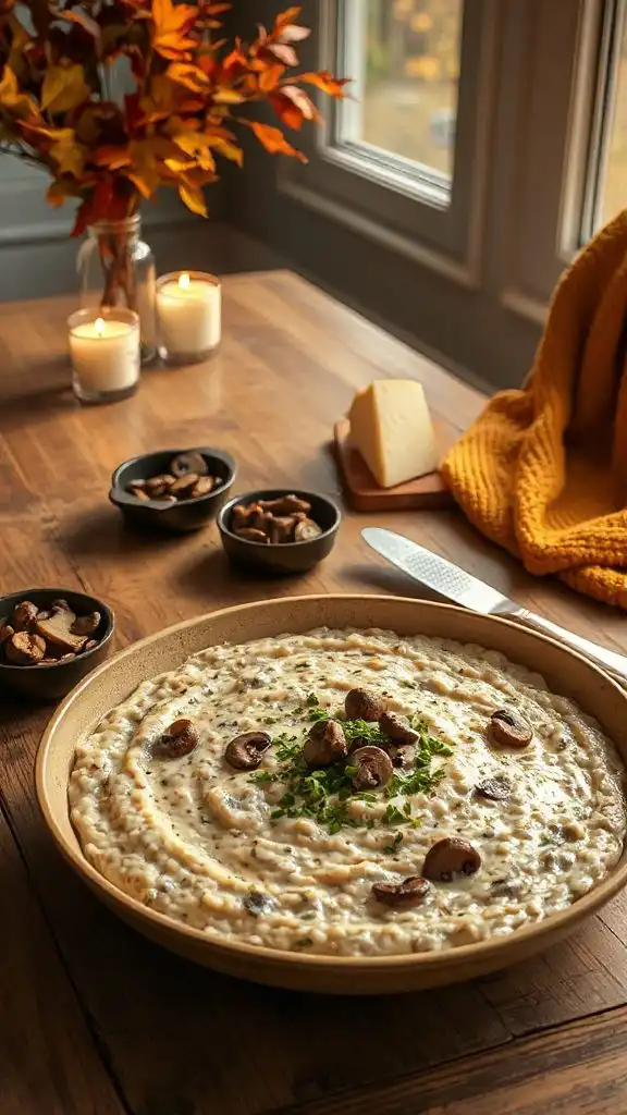 creamy mushroom risotto recipe