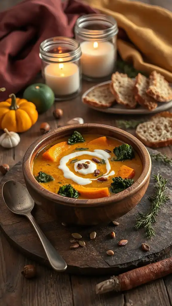 creamy nourishing vegetable soup