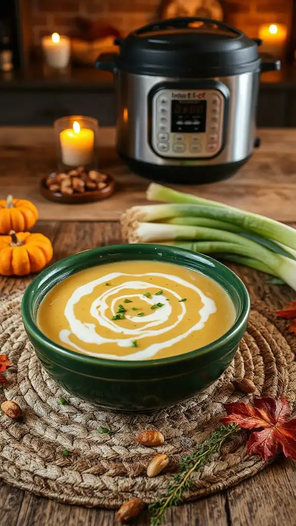 creamy potato leek soup