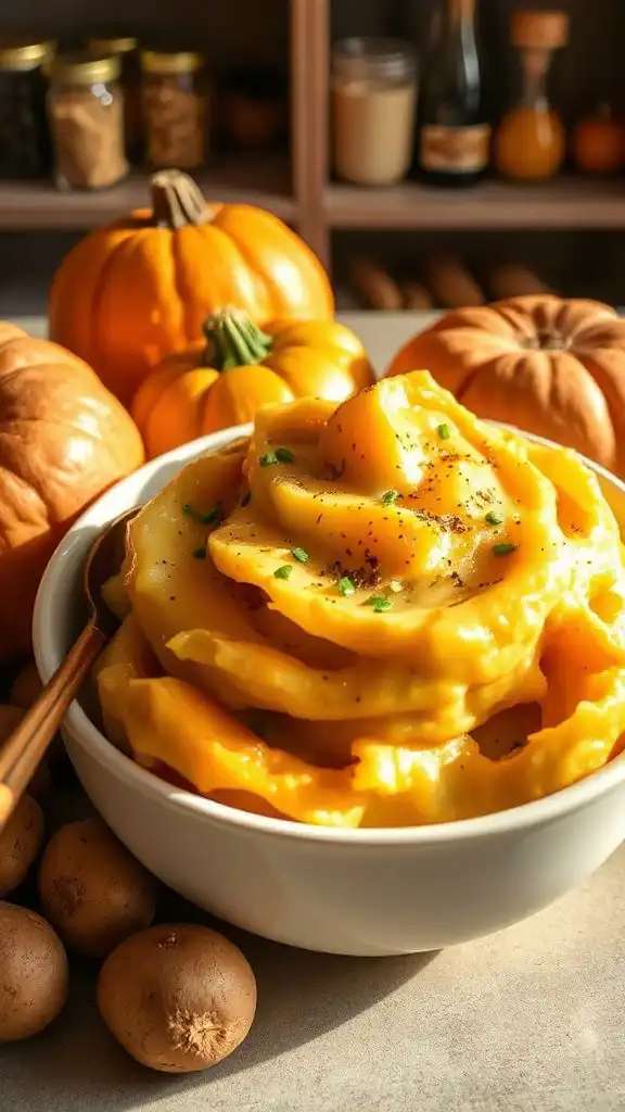 creamy potato pumpkin mash recipe