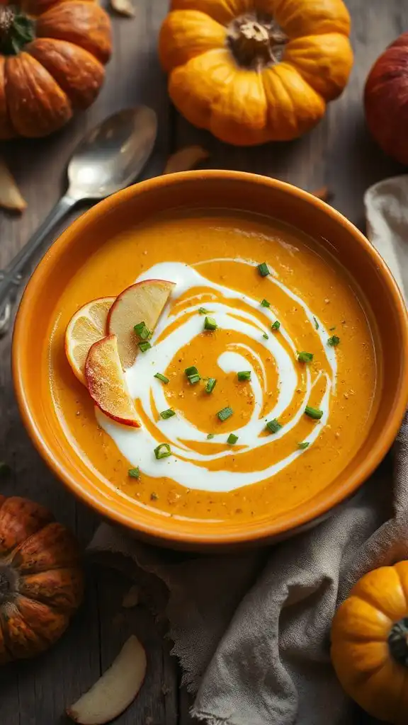 creamy pumpkin apple bisque creamy pumpkin apple bisque