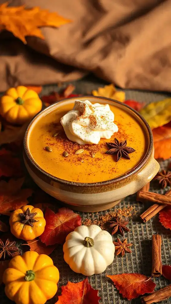 creamy pumpkin chai delight