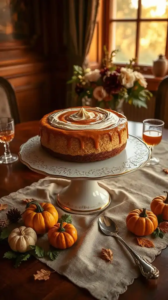 creamy pumpkin cheesecake recipe