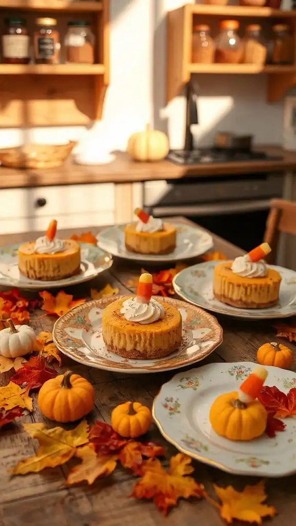 creamy pumpkin cheesecakes delight