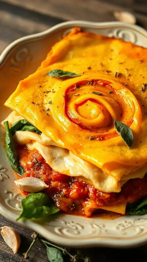 creamy pumpkin lasagna recipe creamy pumpkin lasagna recipe