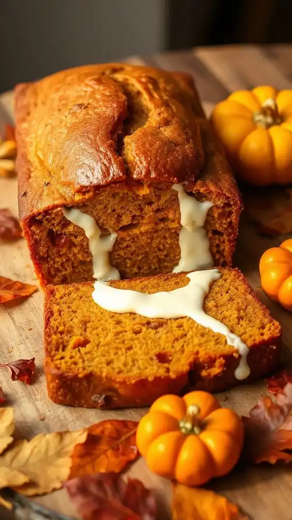 creamy pumpkin loaf recipe
