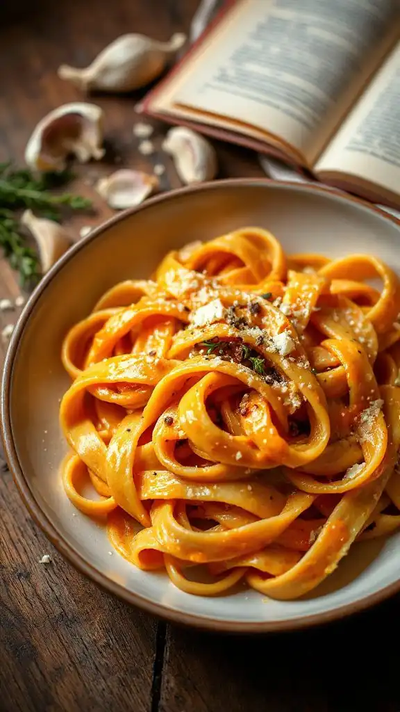 creamy pumpkin pasta delight