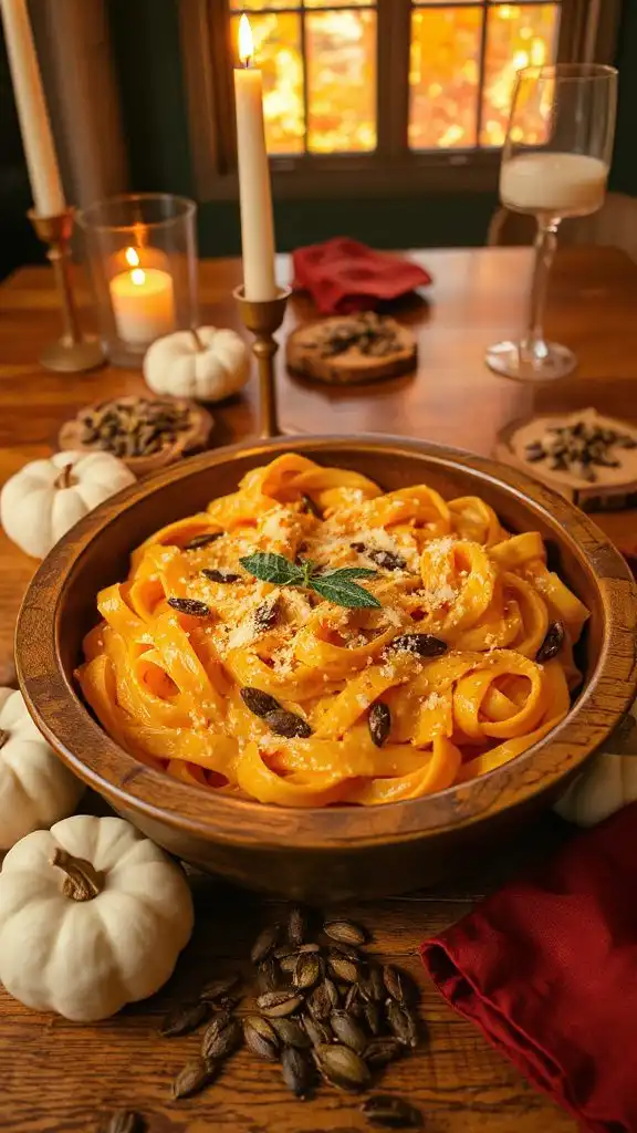 creamy pumpkin pasta dish creamy pumpkin pasta dish