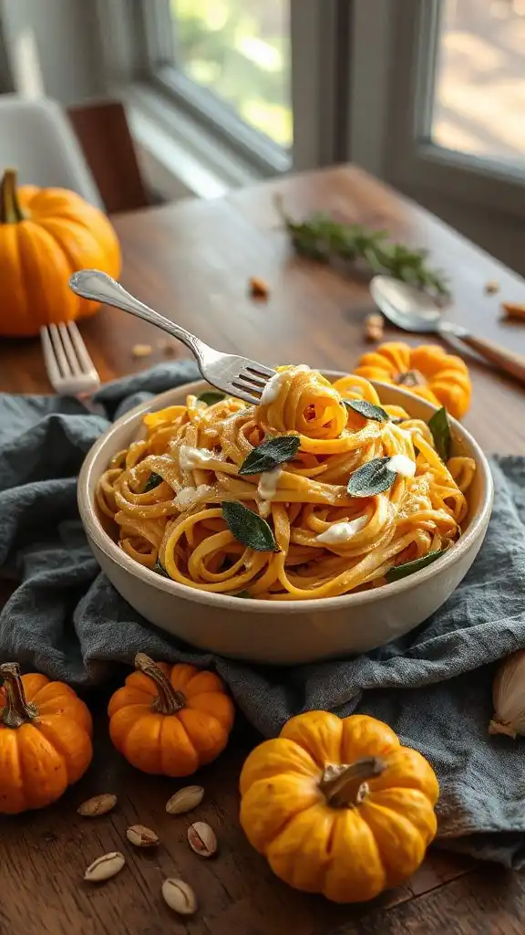 creamy pumpkin pasta recipe