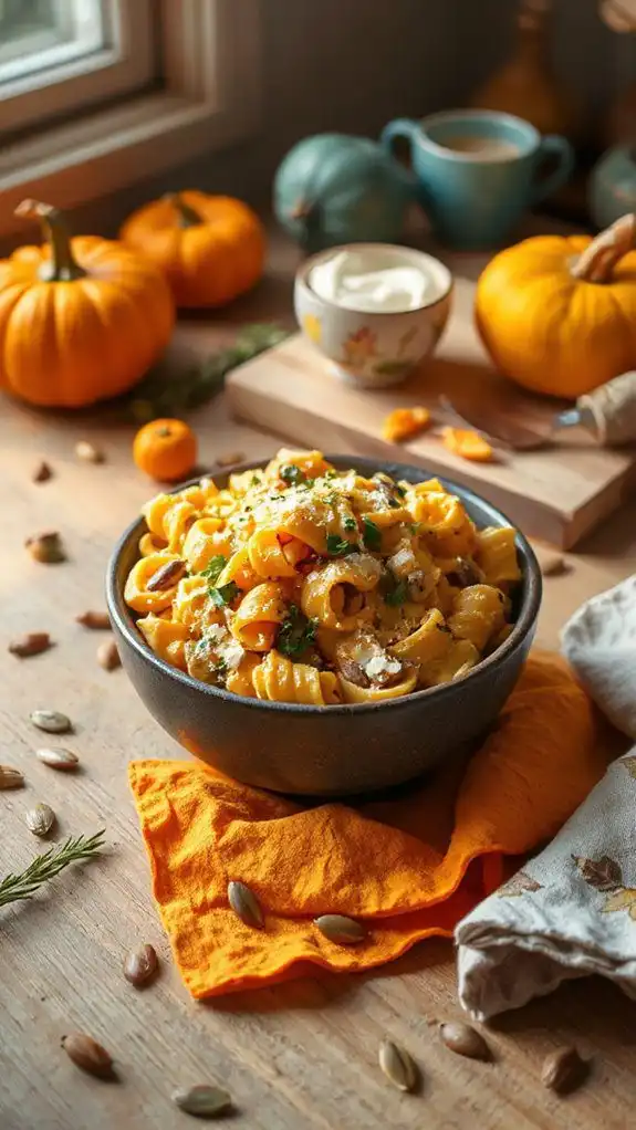 creamy pumpkin pasta recipe creamy pumpkin pasta recipe