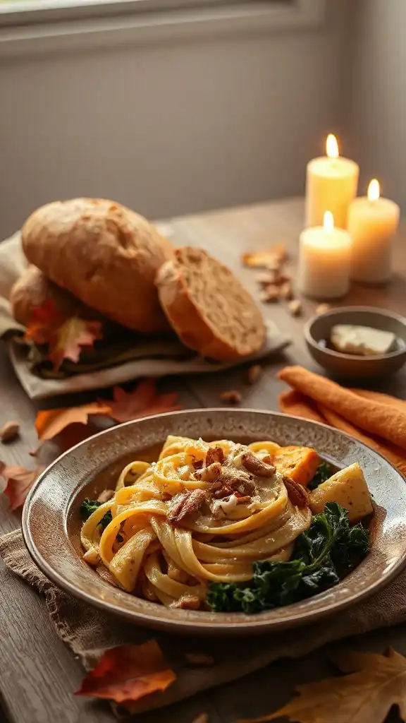 creamy pumpkin pasta recipe