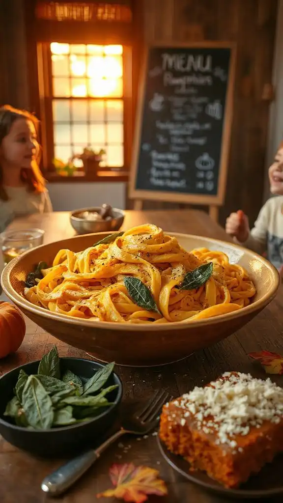 creamy pumpkin pasta recipe