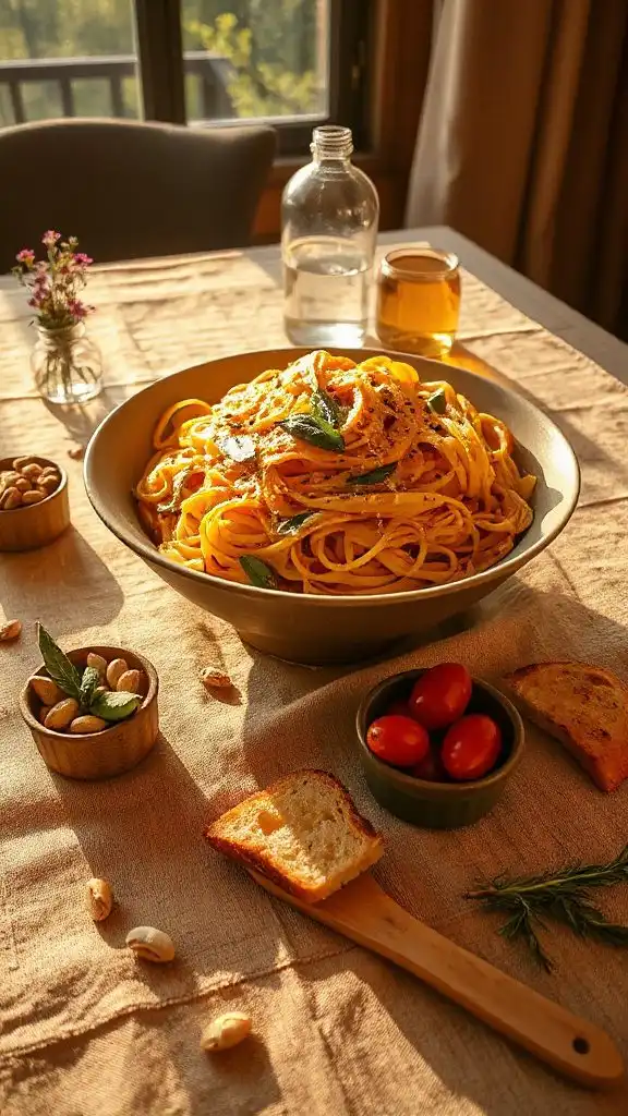 creamy pumpkin pasta recipe