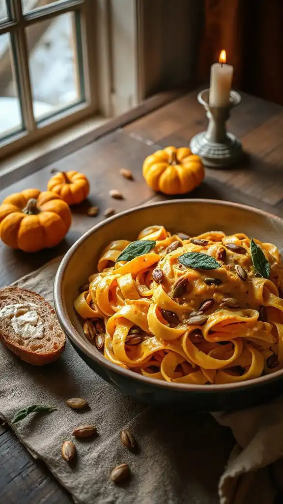 creamy pumpkin pasta recipe