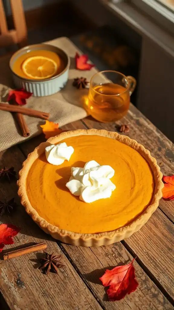 creamy pumpkin pie recipe