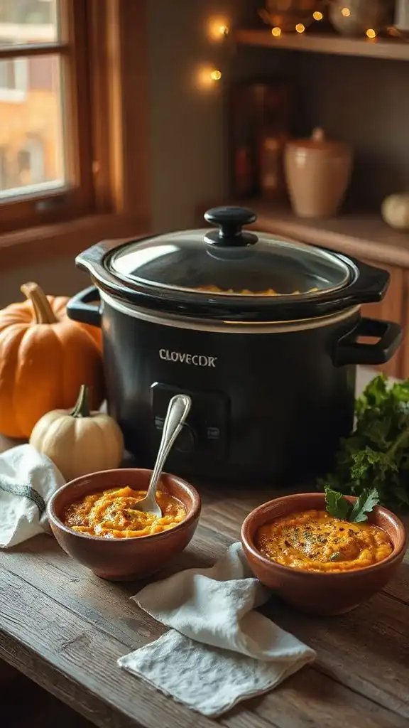 creamy pumpkin risotto delight