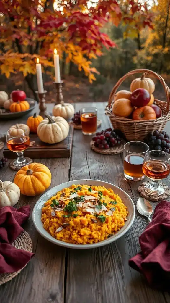 creamy pumpkin risotto recipe
