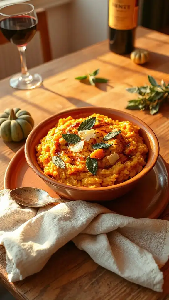 creamy pumpkin risotto recipe
