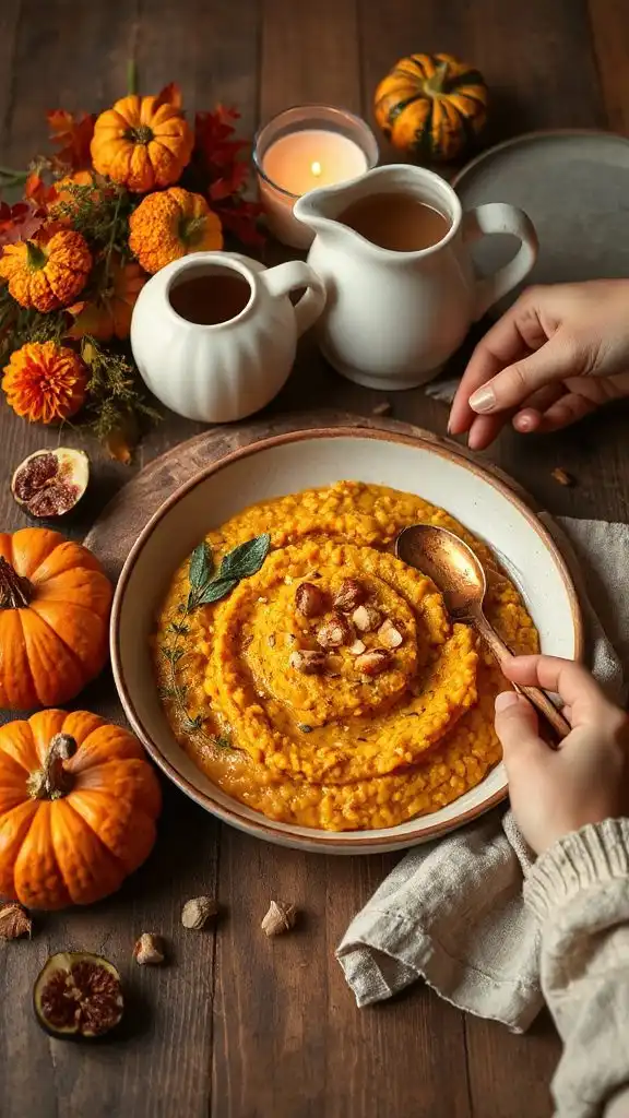 creamy pumpkin risotto recipe