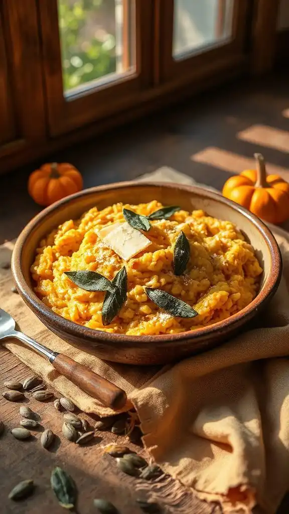 creamy pumpkin risotto recipe