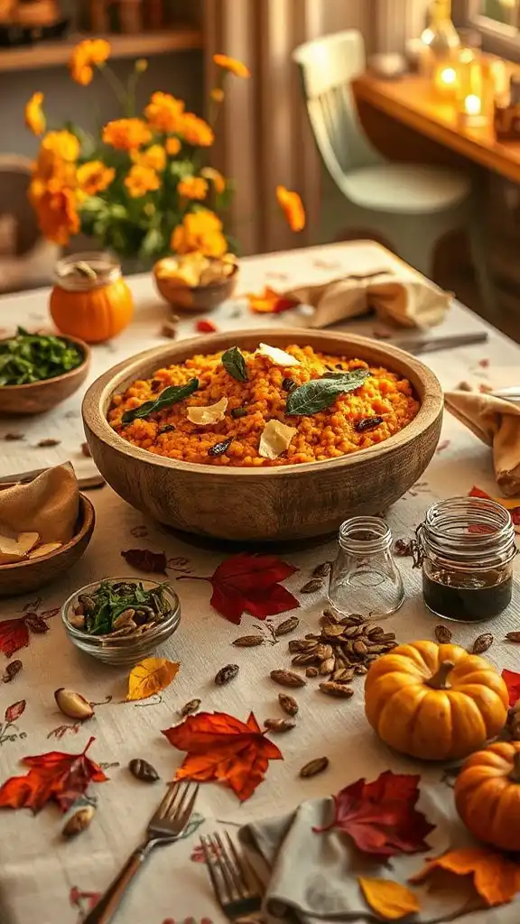 creamy pumpkin risotto recipe