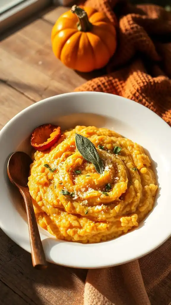 creamy pumpkin risotto recipe