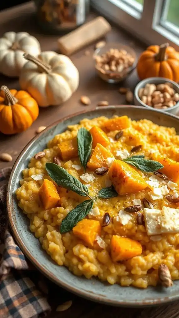 creamy pumpkin risotto recipe