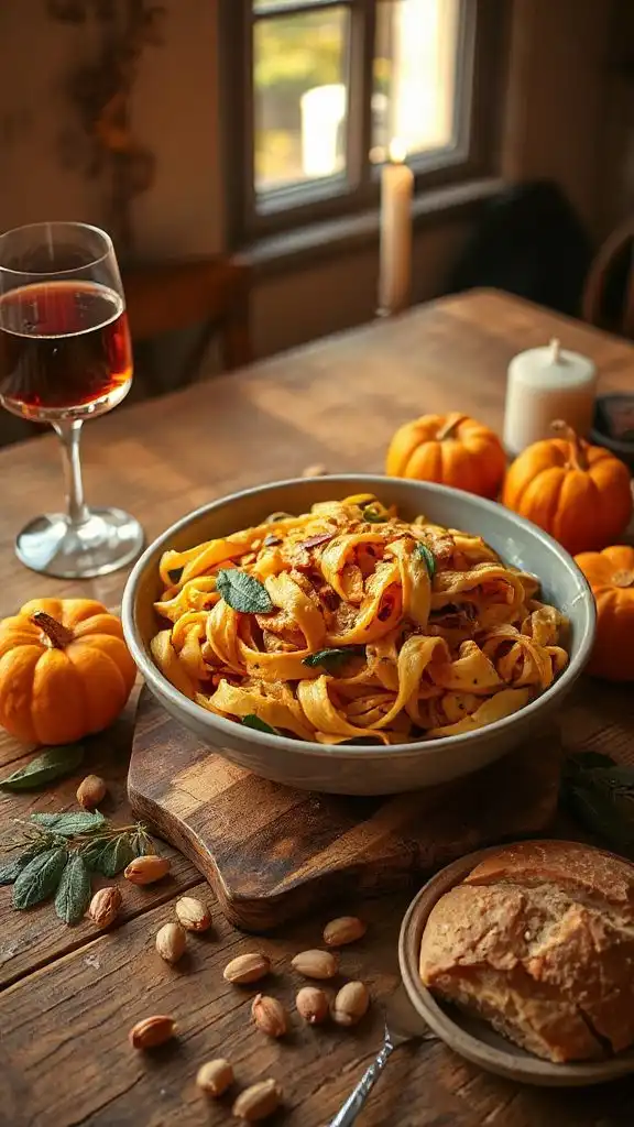 creamy pumpkin sage pasta creamy pumpkin sage pasta