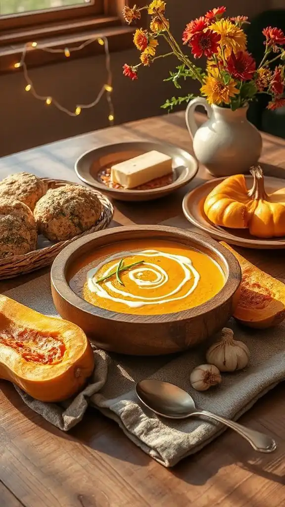 creamy pumpkin soup recipe