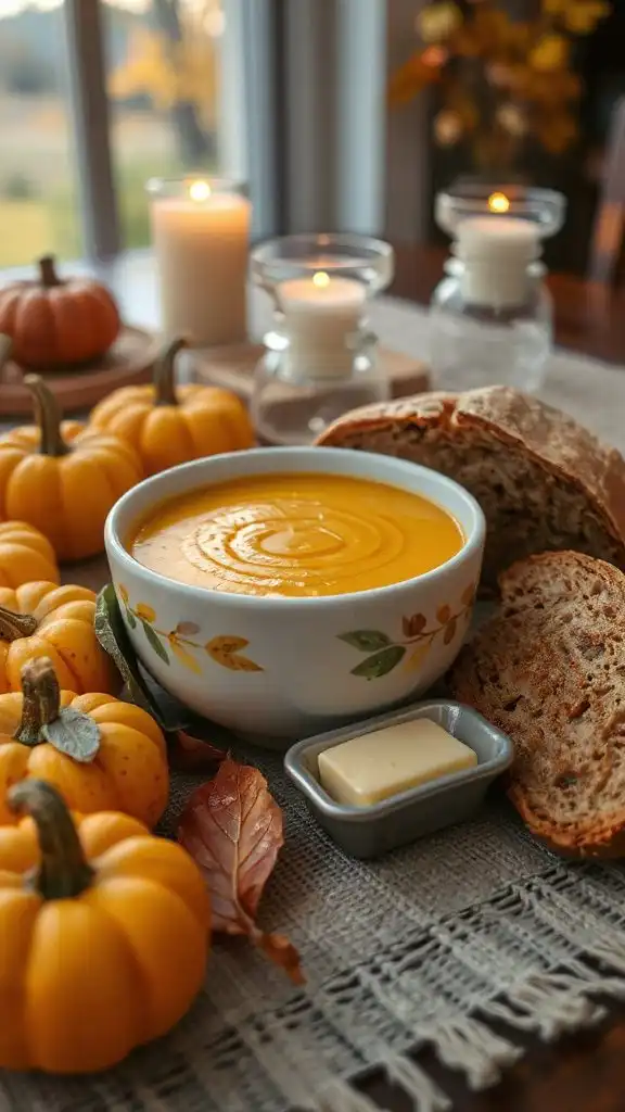 creamy pumpkin soup recipe