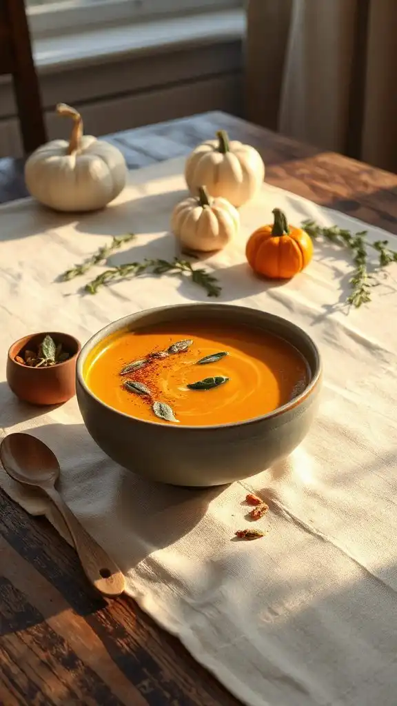 creamy pumpkin soup recipe