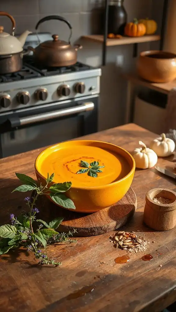 creamy pumpkin soup recipe