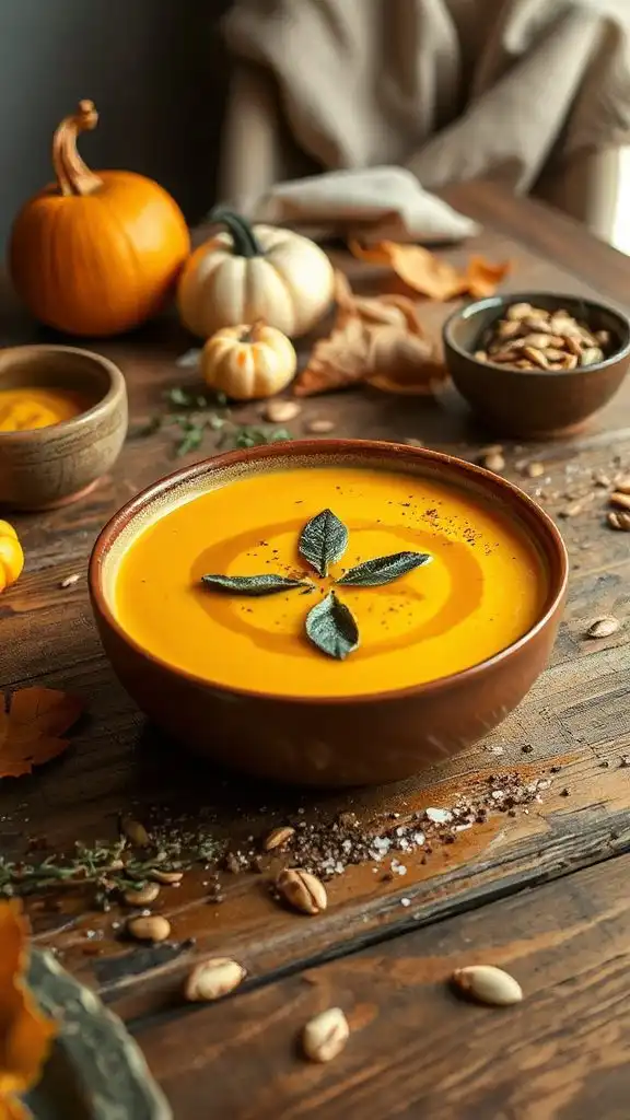 creamy pumpkin soup recipe