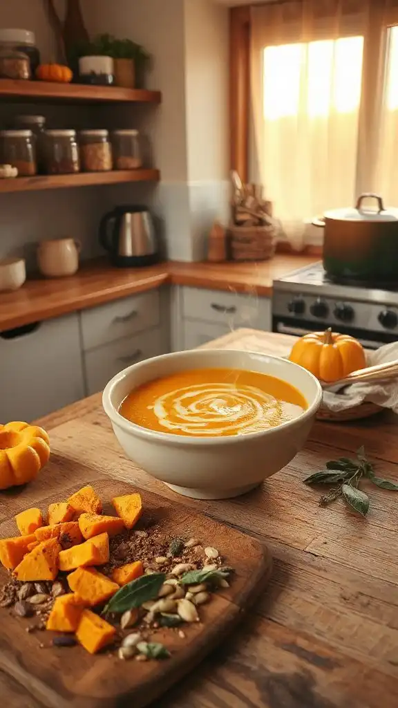 creamy pumpkin soup recipe