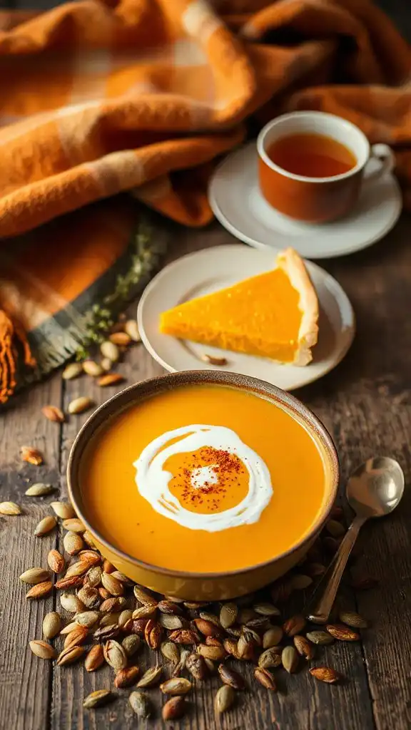 creamy pumpkin soup recipe