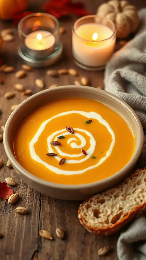 creamy pumpkin soup recipe