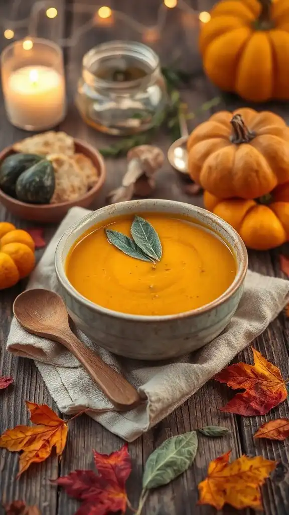 creamy pumpkin soup recipe