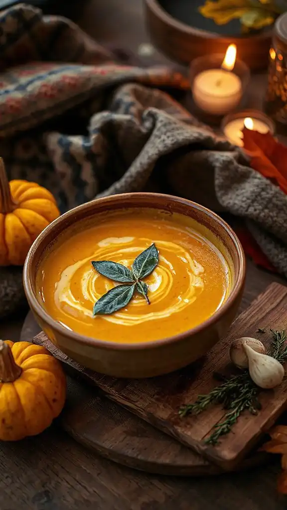 creamy pumpkin soup recipe