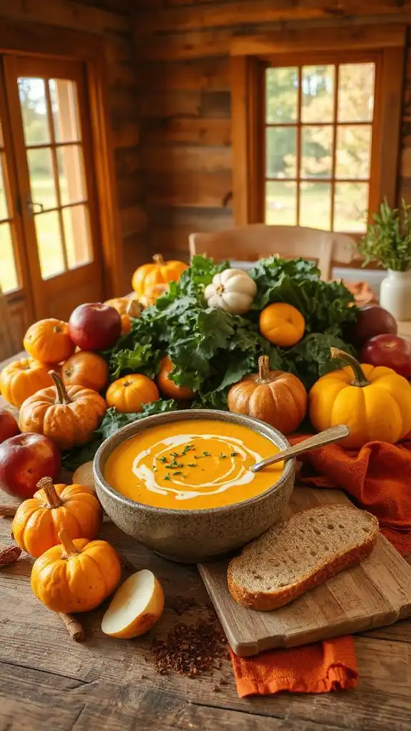 creamy pumpkin soup recipe