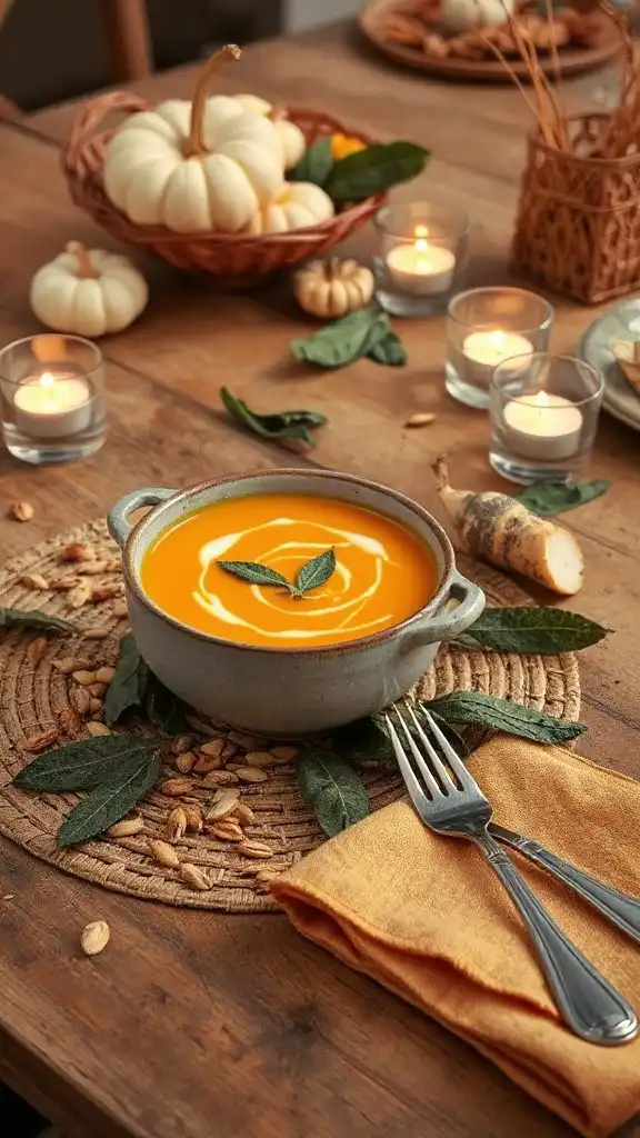 creamy pumpkin soup recipe