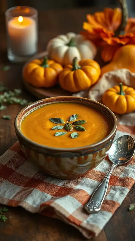 creamy pumpkin soup recipe