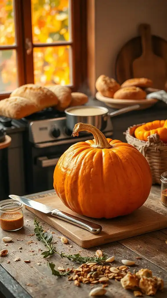 creamy pumpkin soup recipe