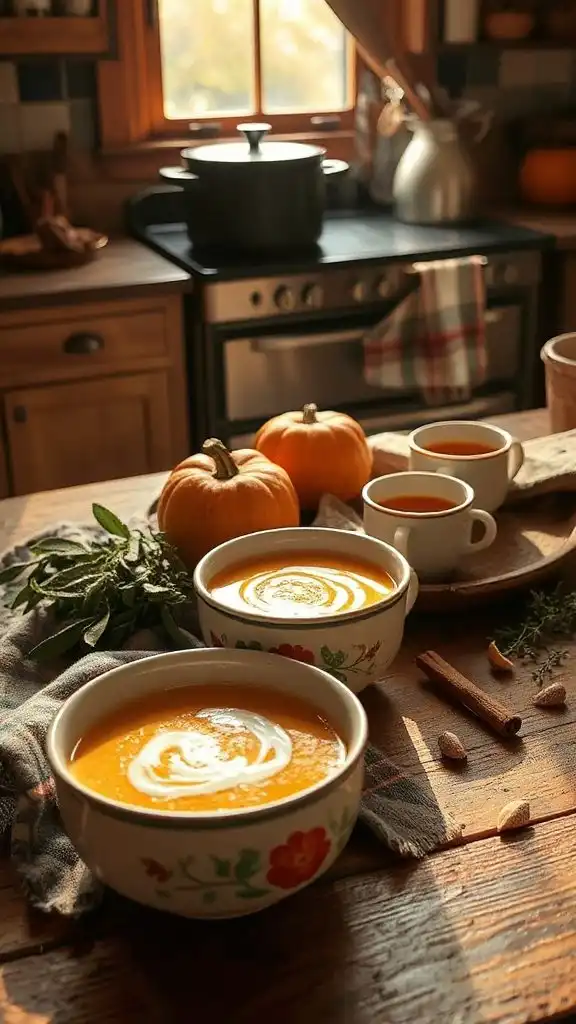 creamy pumpkin soup recipe
