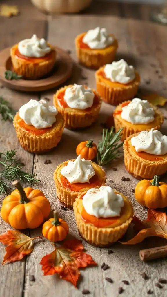 creamy pumpkin spice cups