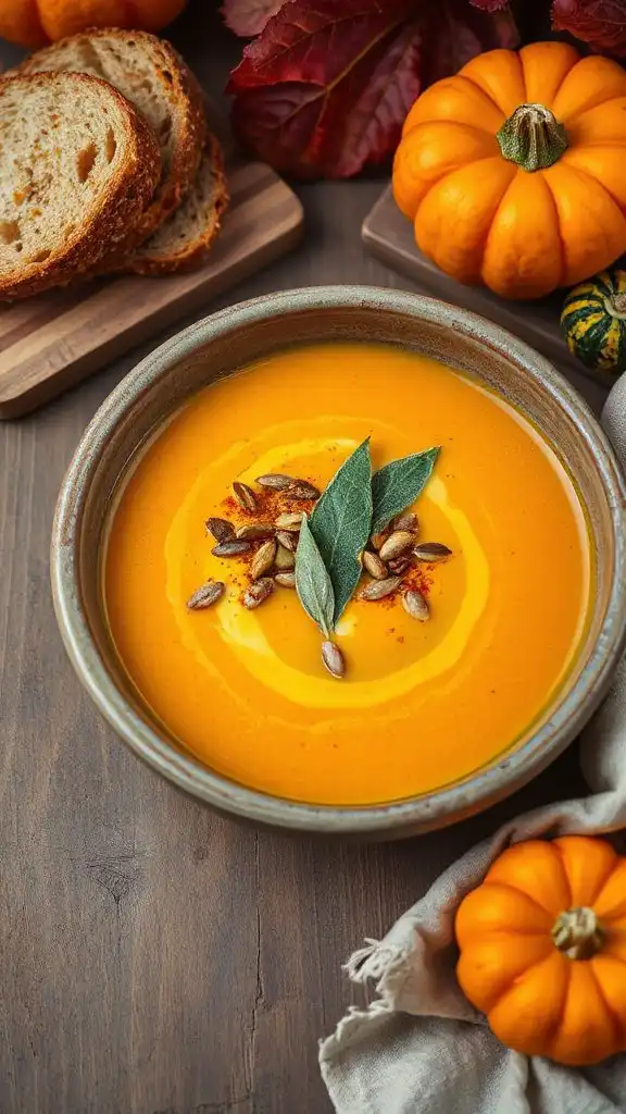 creamy roasted butternut squash soup